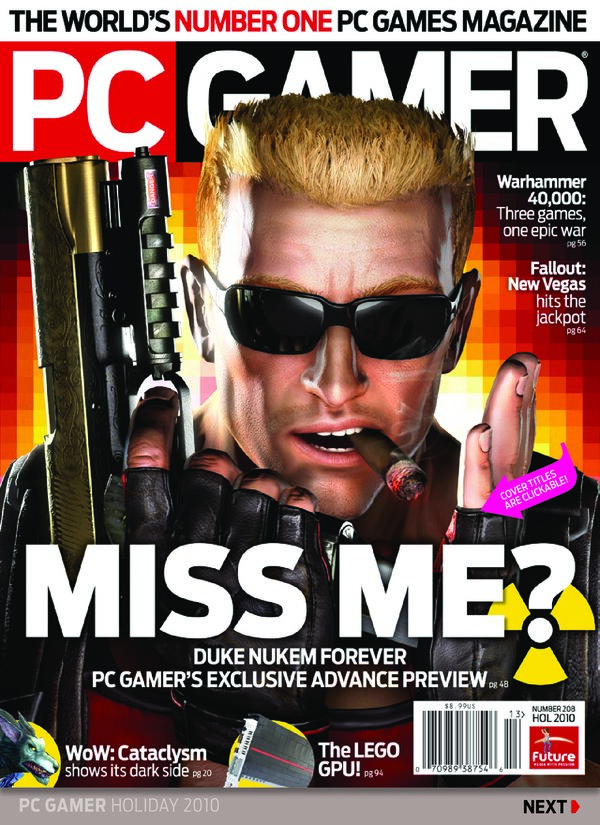 PC Gamer   208 (2010 Holiday) cover